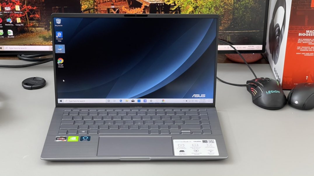 Asus Zenbook Q407IQ-BR5N4 là chiếc laptop thuộc phân khúc cao cấp