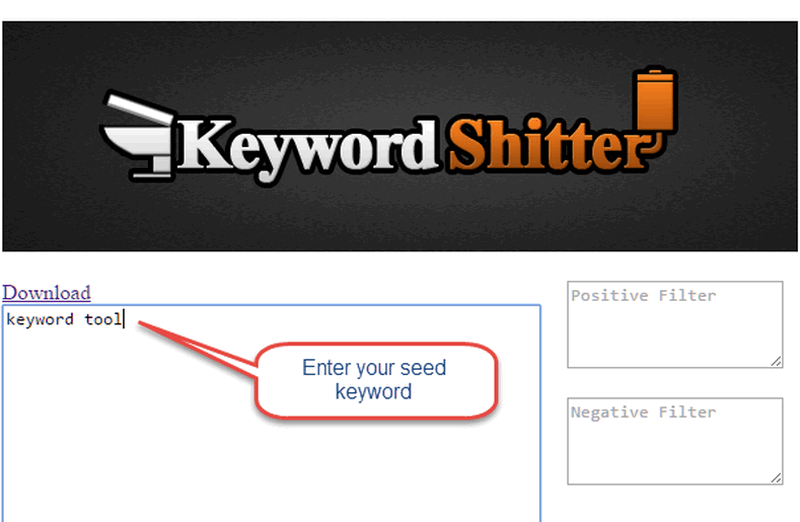 Keywordshitter - công cụ nghiên cứu từ khóa miễn phí 