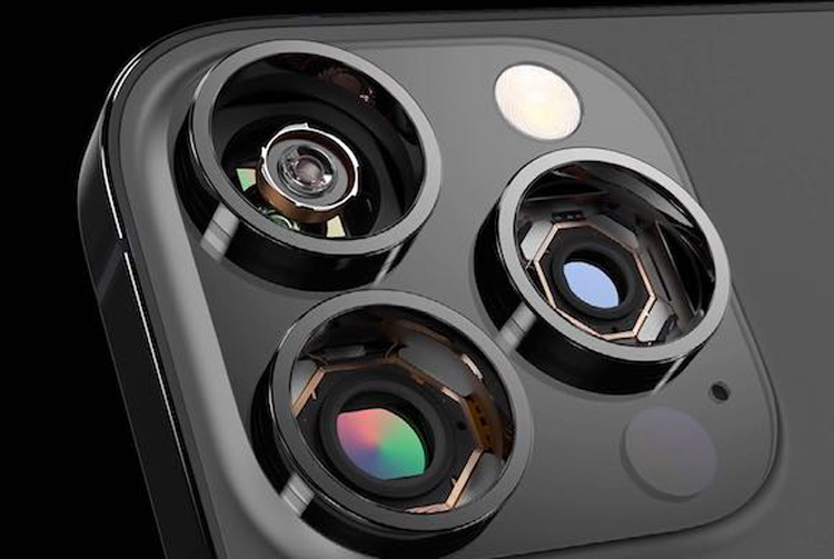 Ống kính tiềm vọng với khả năng zoom quang học 10x trên iPhone 14